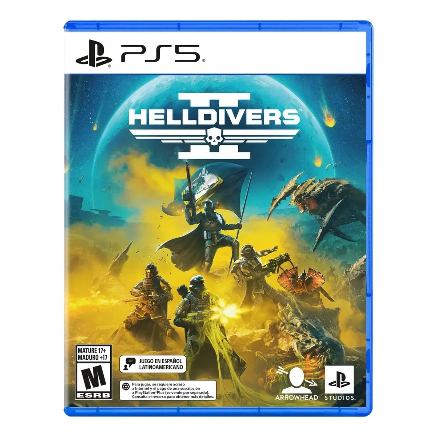 Juego Sony Helldivers 2 Para Playstation 5 Shooter Cooperativo De Acción En Tercera Persona