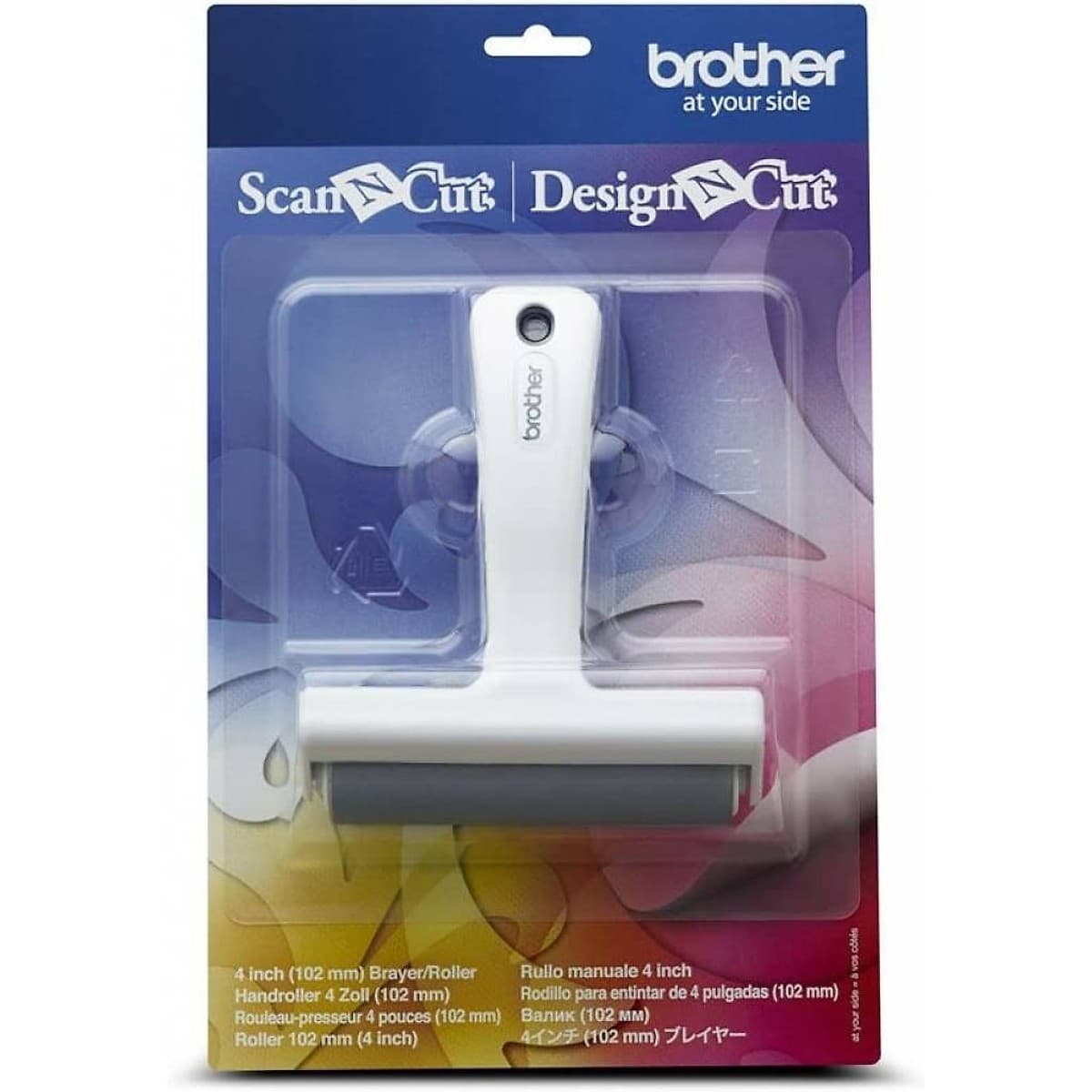 Brother Scanncut - Cabry1 - Rodillo De 4 Pulgadas. Herramienta De Accesorio De Rodillo Para Alisar Y Asegurar