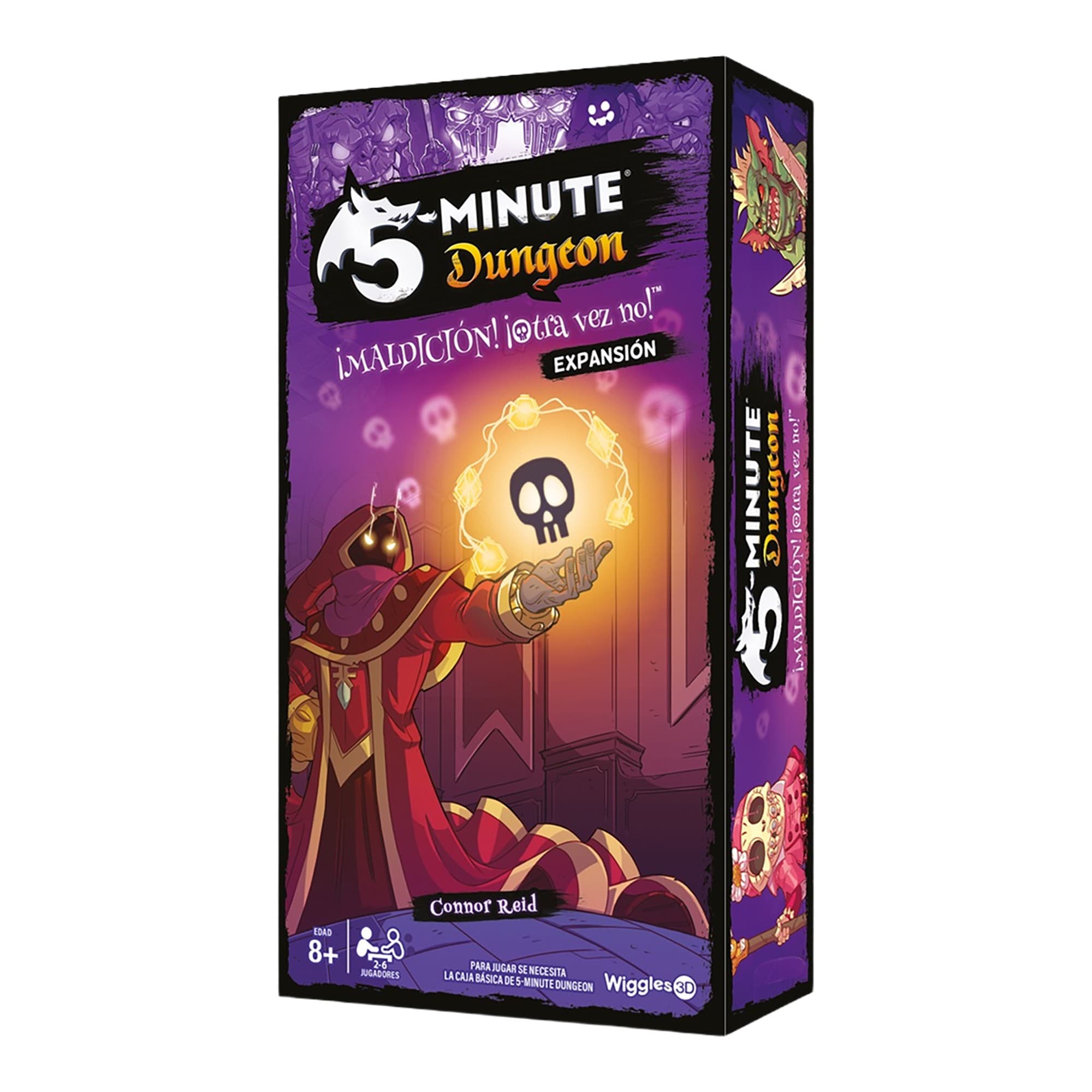 Juego De Mesa Asmodee 5 Minute Dungeon: ¡Maldición! ¡Otra Vez No! +8