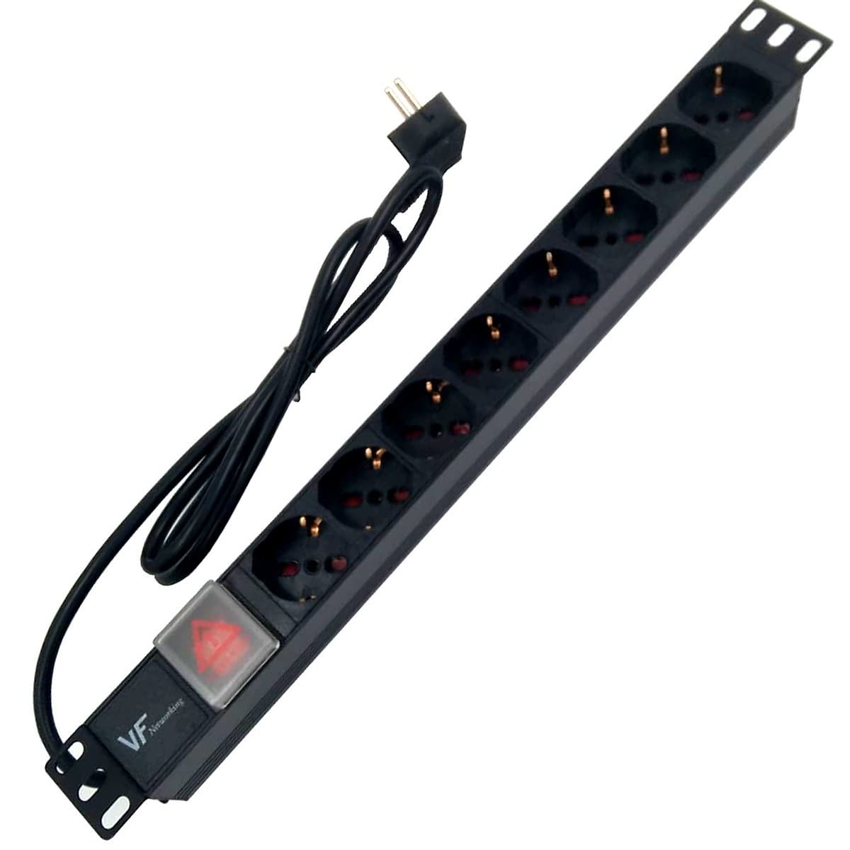 Pdu 8 Tomas Comb Schuko 3 En Línea 1.50 Mts - 19" C/Ll