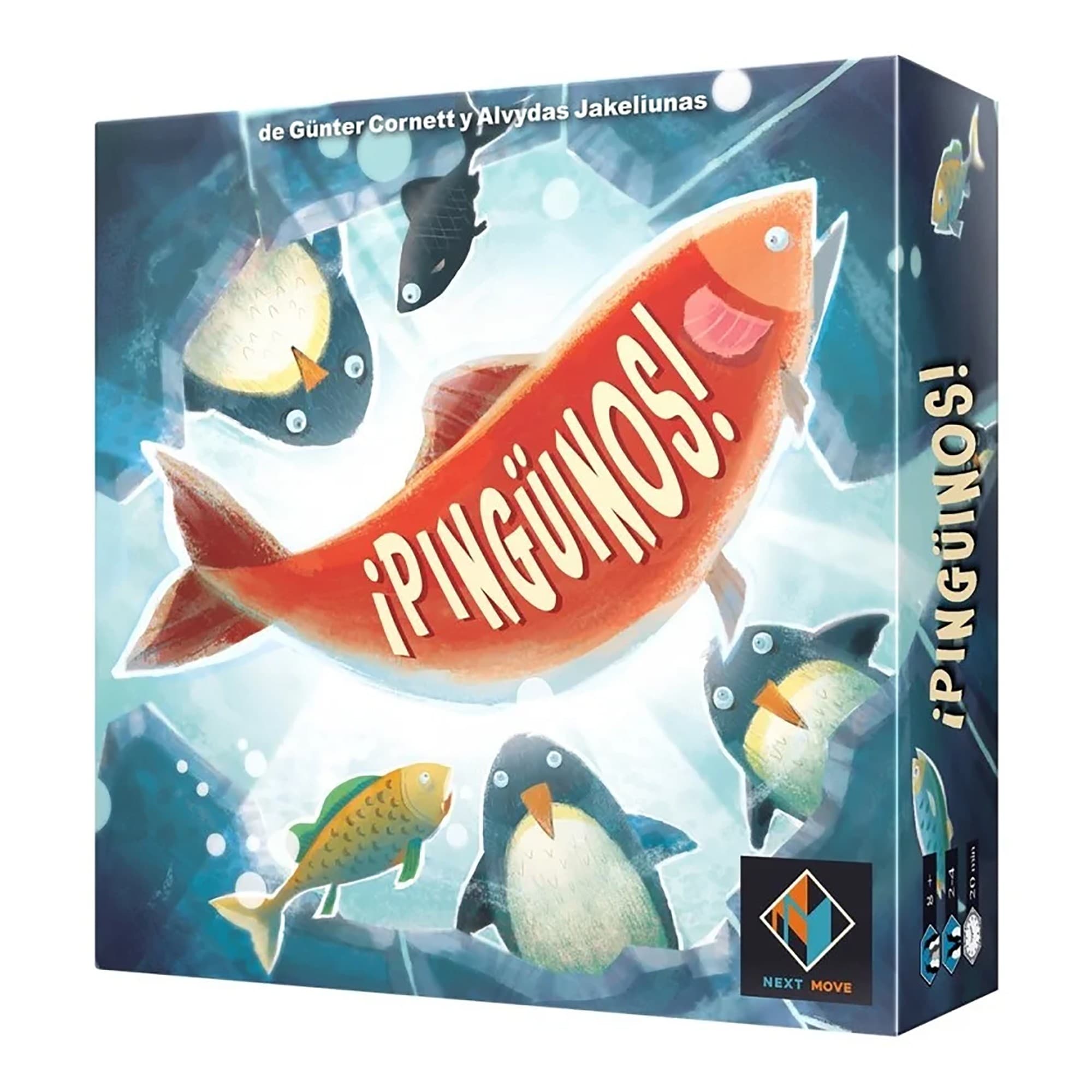 Juego De Mesa Next Move ¡Pingüinos! +8