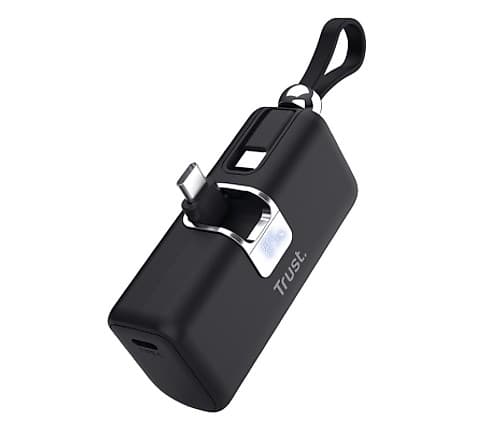 Trust 26104 Powerbank Pacto 5000 Mah Usb-C 20w Pd Black