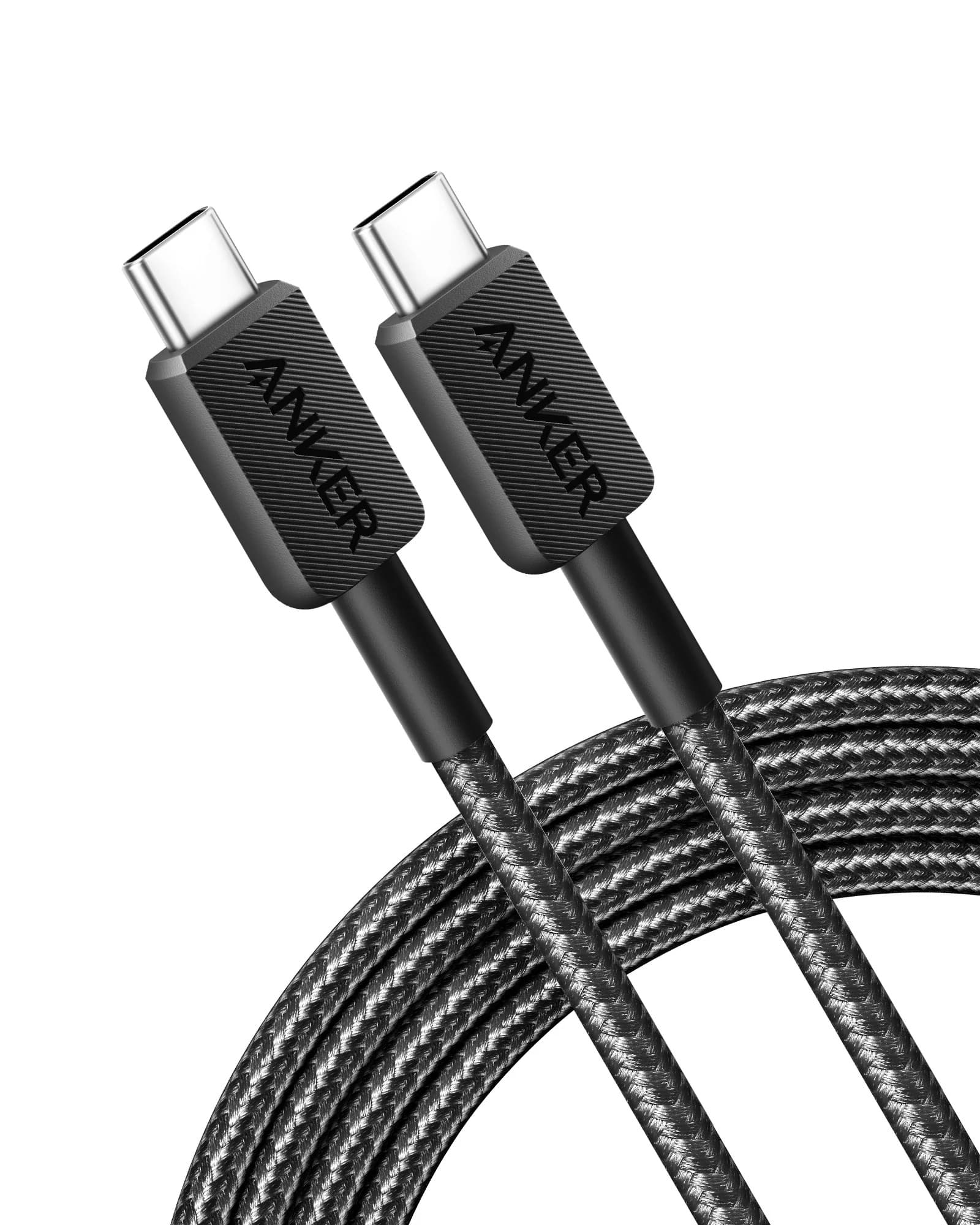 Anker - Charge Sync Cable - 322 Usb-C To Usb-C Cable (3ft