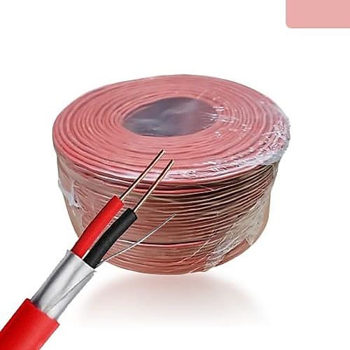 Incendio Cable Awg20 Blindado 2x0.8mm+T0.50 305m Rojo F3020/2 Innova