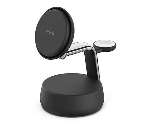 Belkin Wiz040kqch Base De Carga Inalambrica 3 En 1 25w