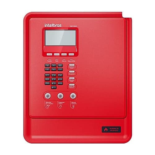 Incendio Central Direccionable Cie 2500 Roja Intelbras