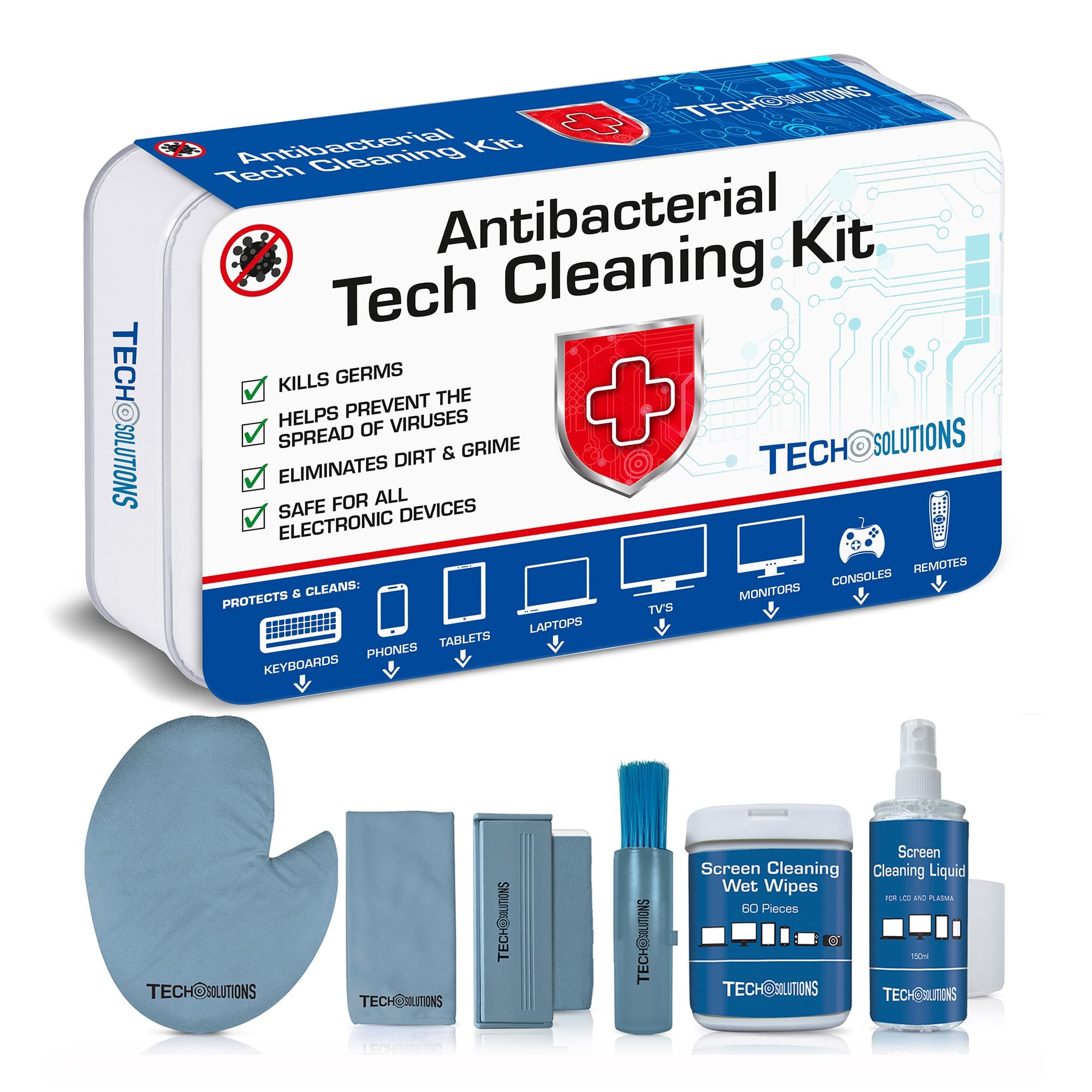 Kit De Limpieza Para Pantallas Y Electrónicos