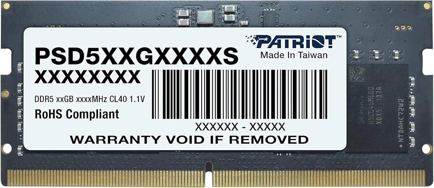 Memoria Ram Sodimm Ddr5 32gb 5600mhz Patriot
