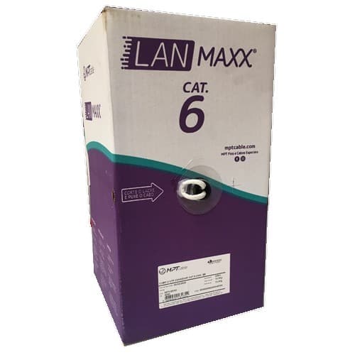 Cable Utp Cat6 Exterior 305m Negro Cobre Mpt Maxx/6b-Cmx