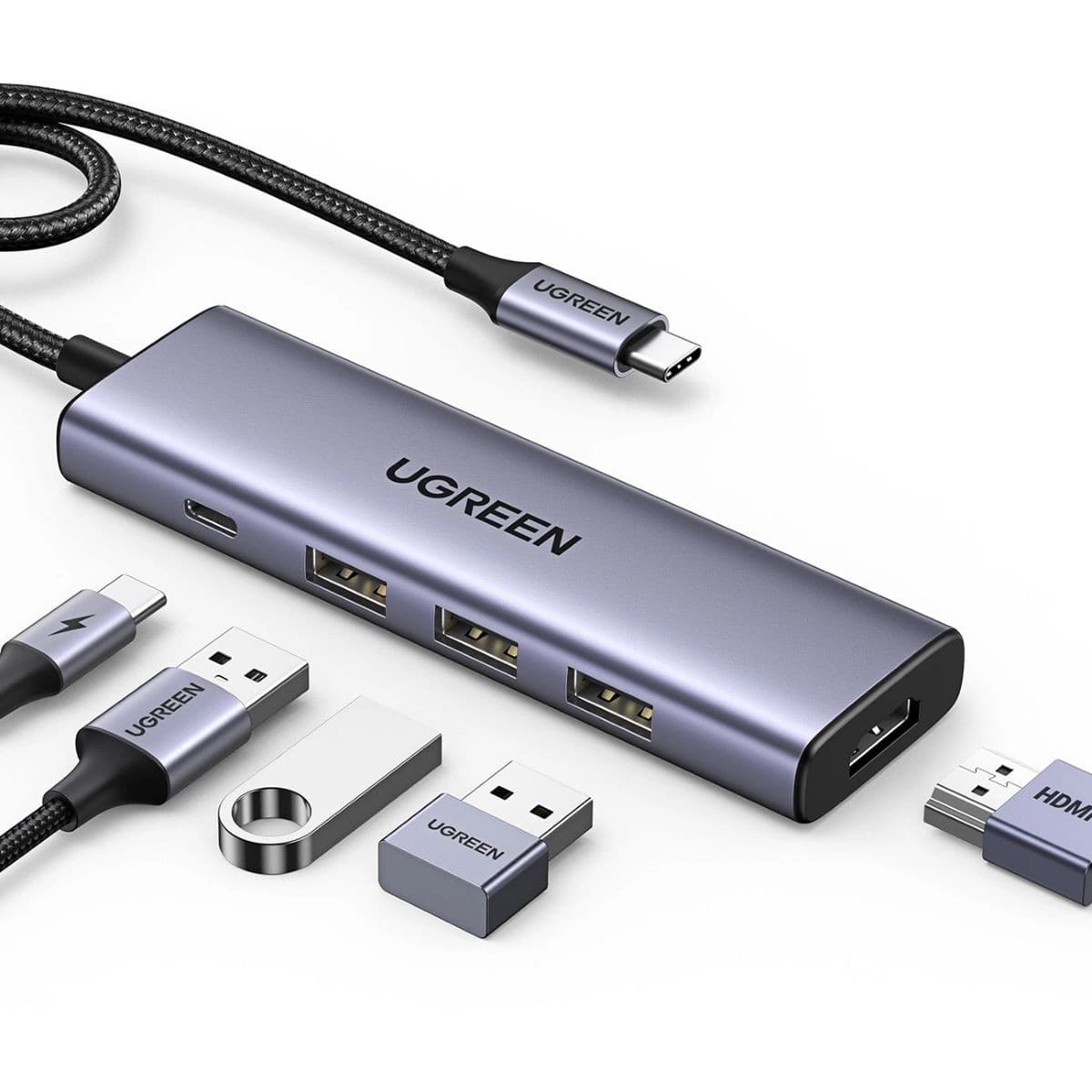 Hub Ugreen 5 En 1 Hdmi 4k/60hz