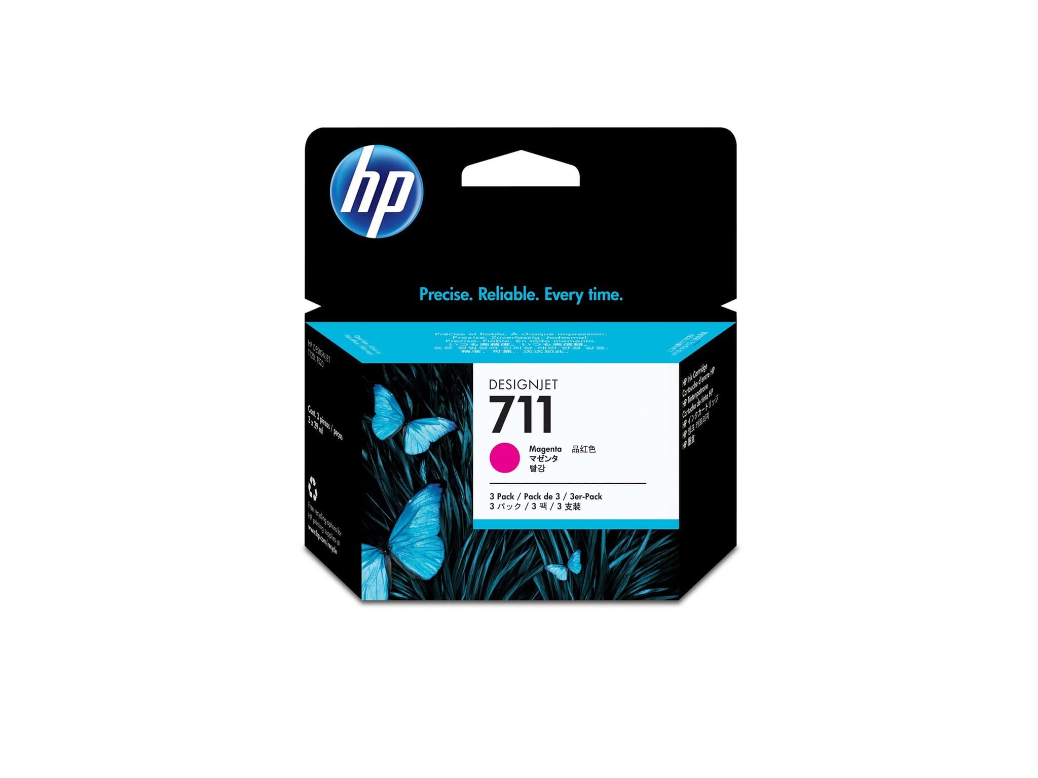 Hp 711 - Paquete De 3 - 29 Ml
