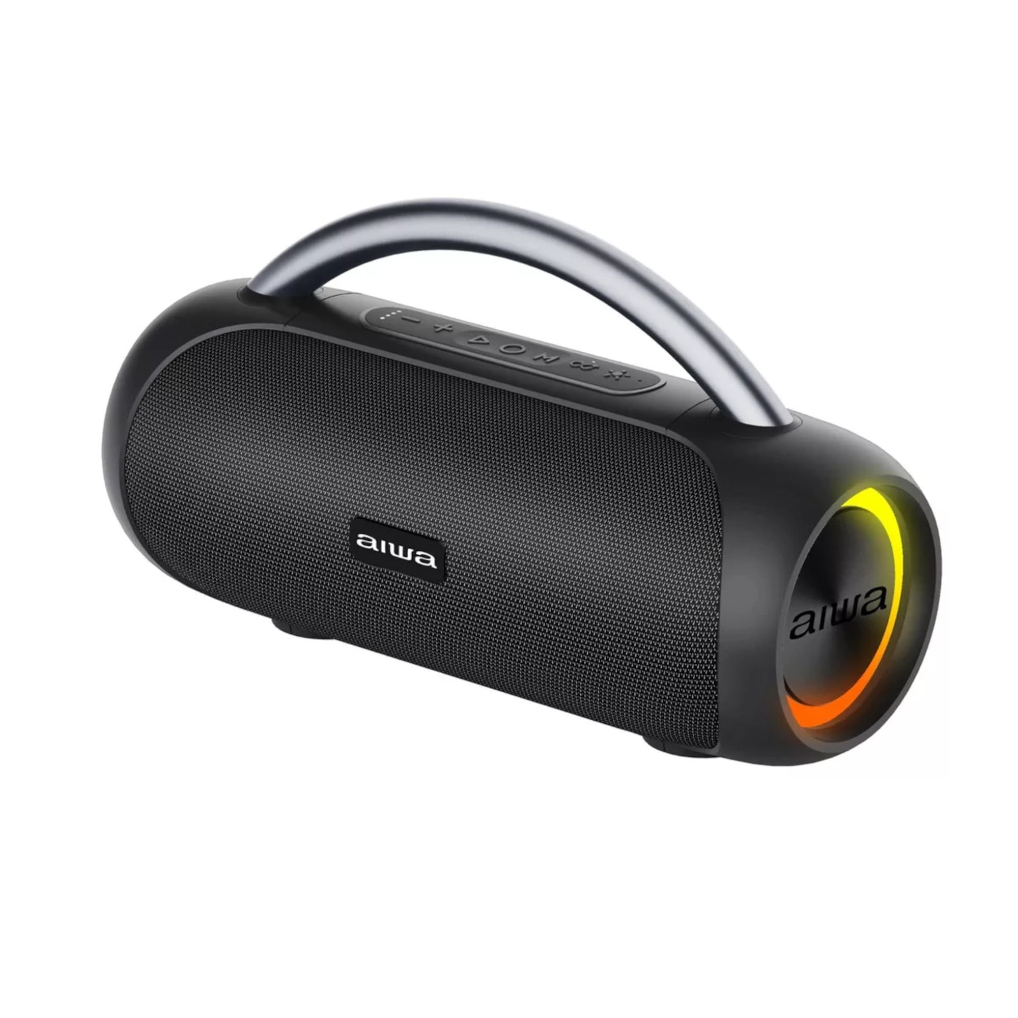 Parlante Inalámbrico Bt Aiwa Aws10btb Tws 20w Rgb