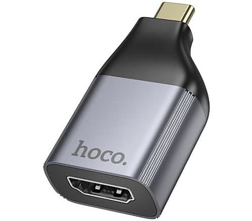Hoco Ua33 Adaptador Usb-C A Hdmi Metal Grey