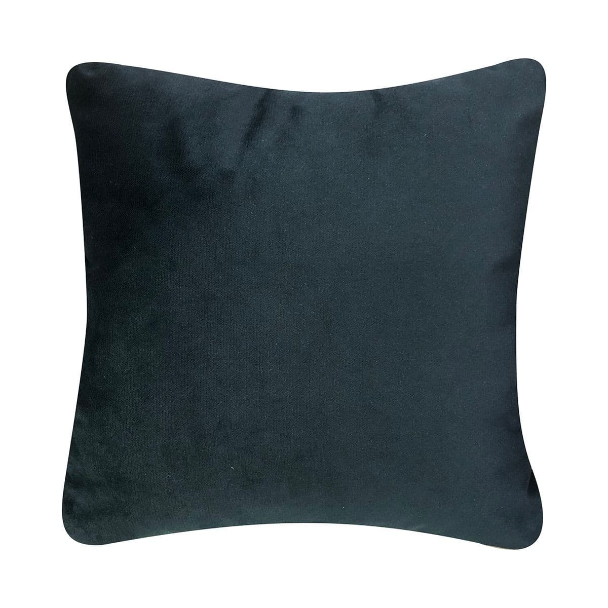 Almohadon Vell Basic 50x50 Azul