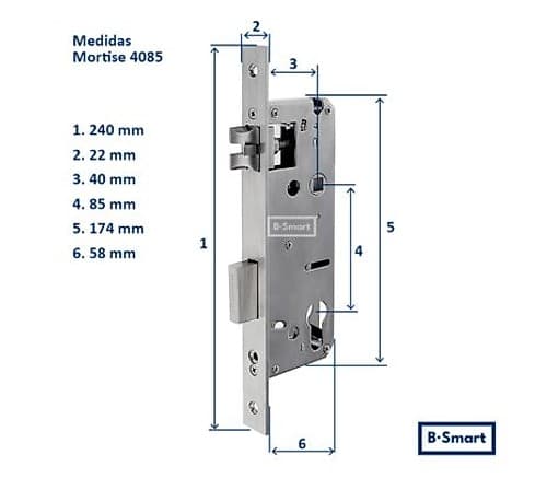 Bsmart 4085 Mortise