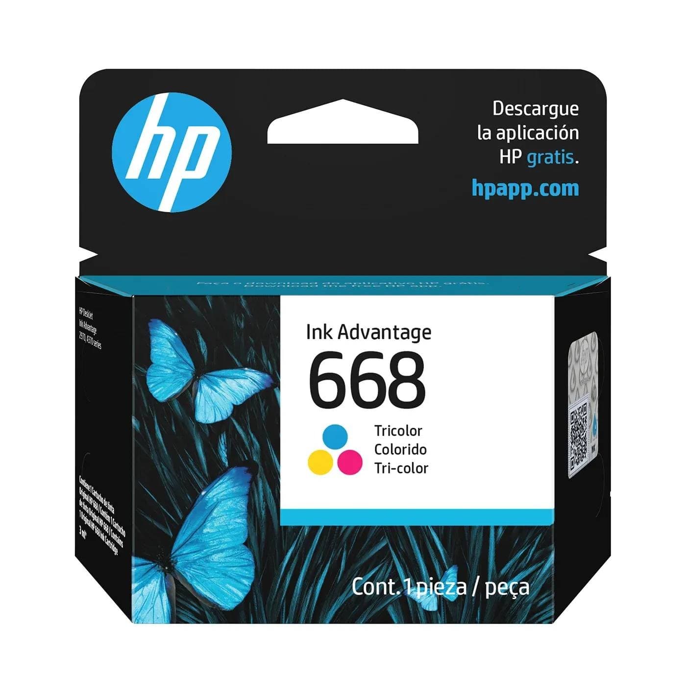 Hp 7fp36vl (668) Tricolor 2975 120 Copias