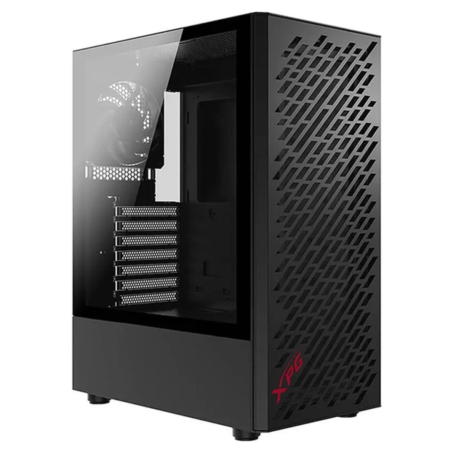 Gabinete Xpg Valor Air Mt-Bk Gabinete Gamer Con Diseño De Alto Flujo De Aire Y Formato Mid Tower