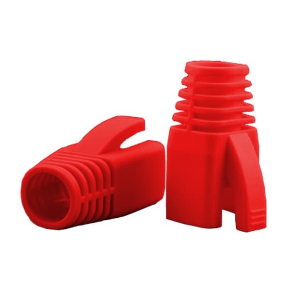 Botita Para Rj45 Cat6 Color Rojo