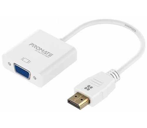 Promate Prolink-H2v.White Adaptador De Hdmi A Vga 1080p