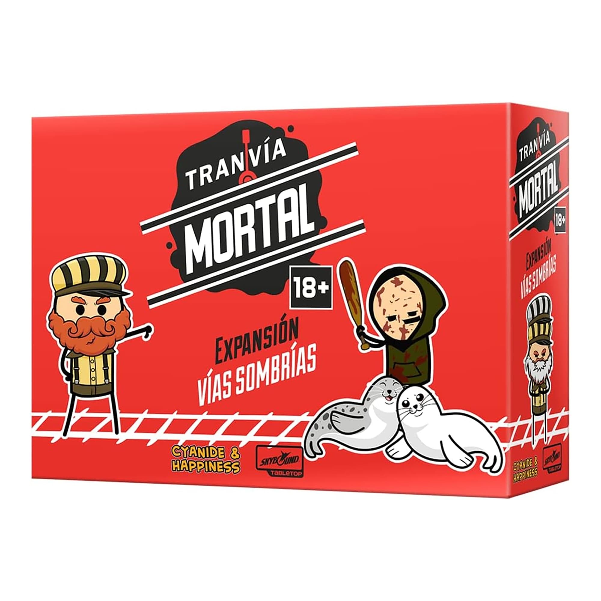 Juego De Mesa Asmodee Expansión Tranvía Mortal +18