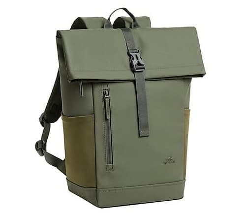 Rivacase 7826 Mochila Eden Roll Top 14" 17l Olive Green
