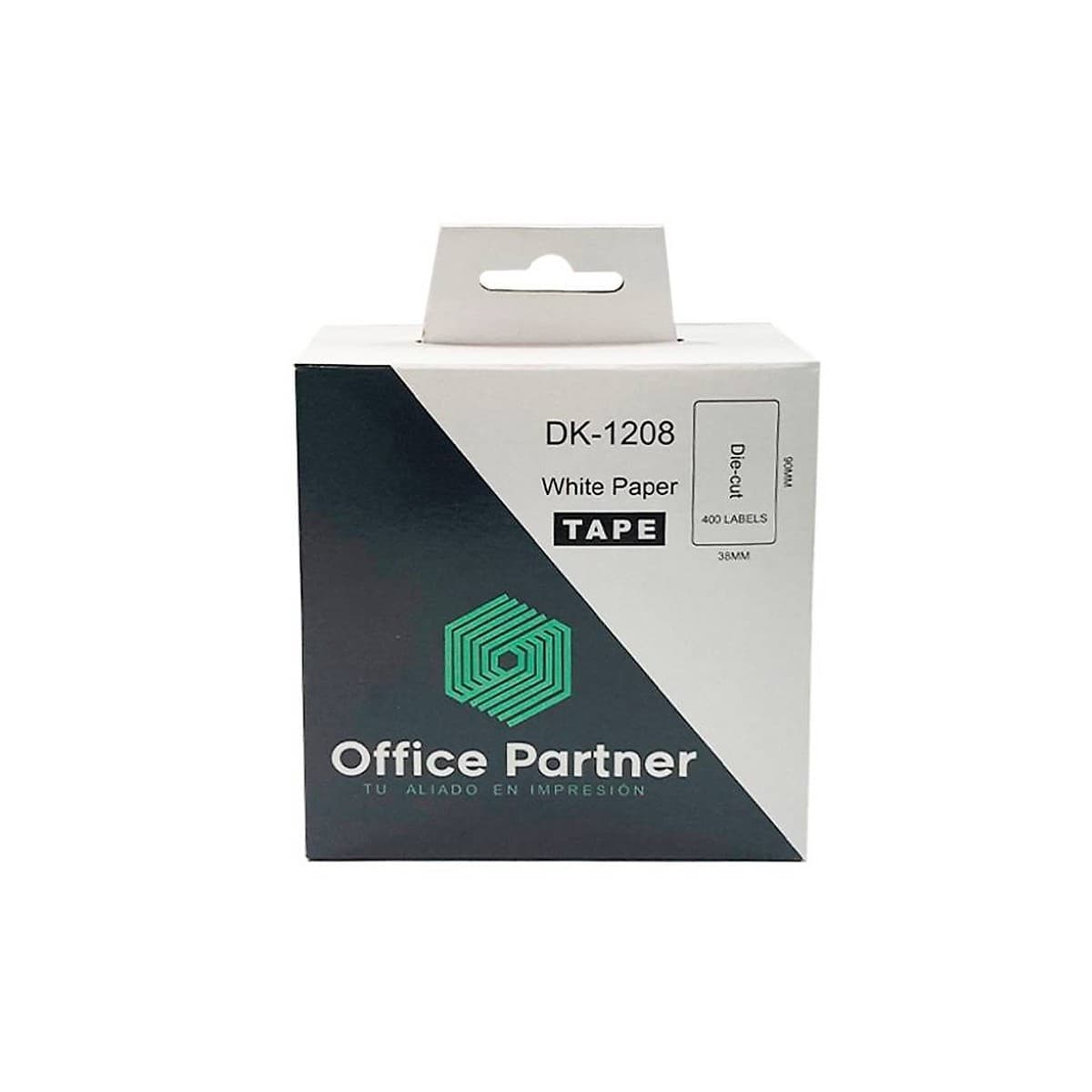 Cinta Para Rotuladora Dk-1208 38mm X 90mm - Office Partner