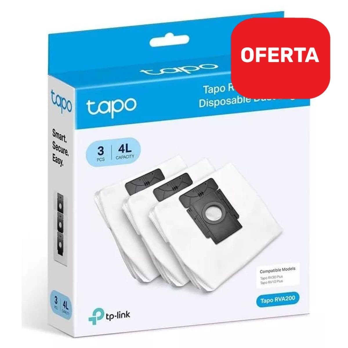 Pack De Bolsas De Residuos Para Aspiradora Tapo