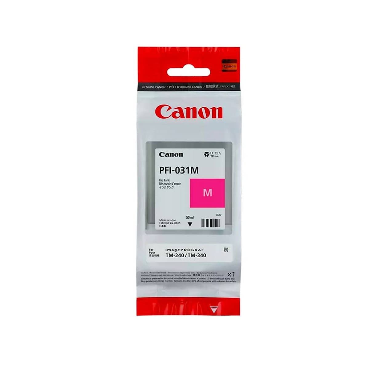 Cartucho Tinta Canon Pfi-031m Magenta
