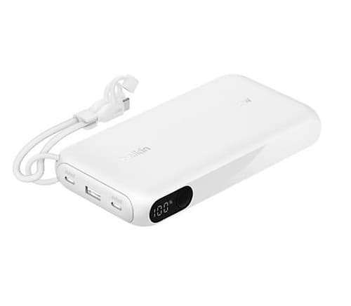 Belkin Bpb028fqwh Powerbank Boostcharge 20.000 Mah Usb-C Y Usb-A C/Display White
