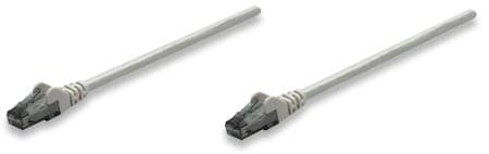 Racks Patchcord Cat6 7.5m 100% Cobre Gris Intellinet