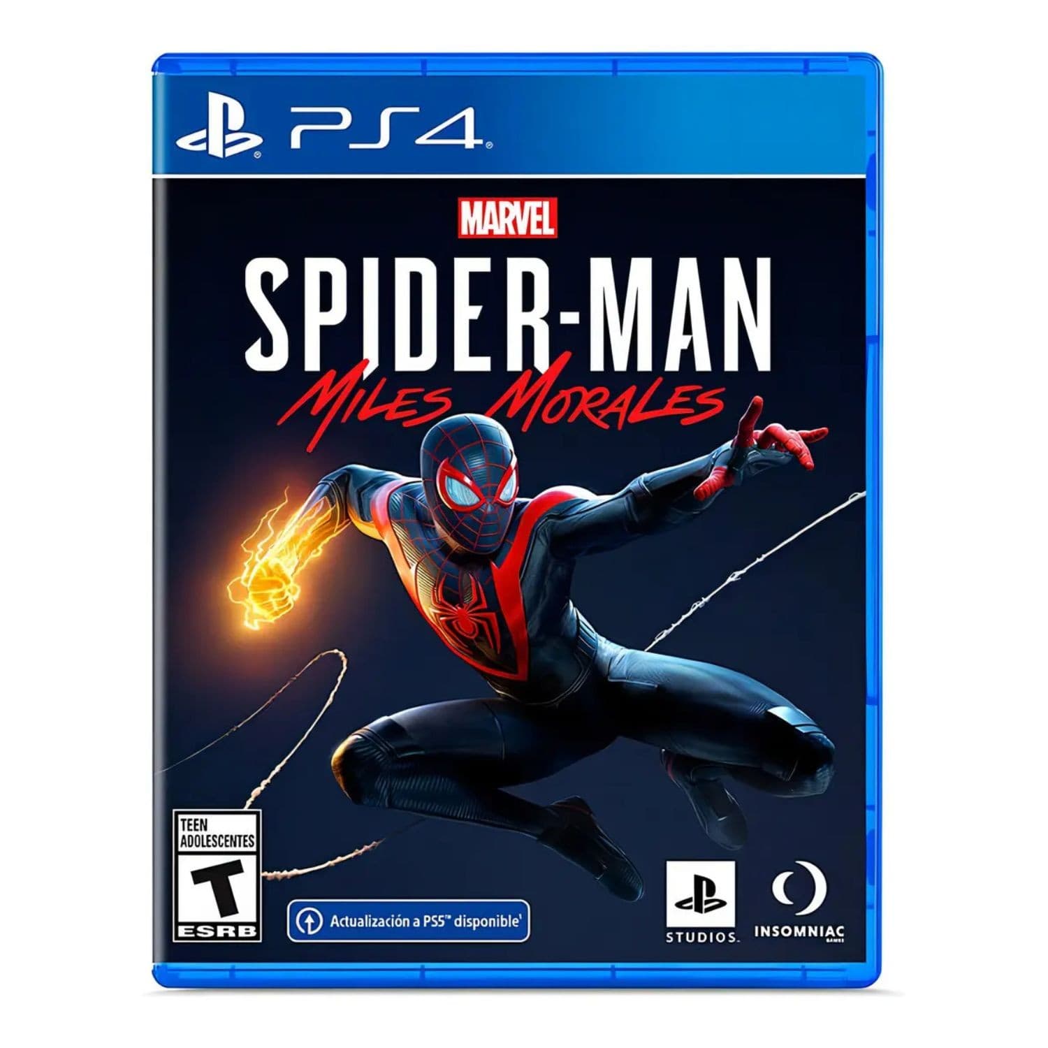 Juego Sony Marvel’S Spider-Man Miles Morales Para Playstation 4 Experiencia De Acción Y Aventura Del Universo Marvel