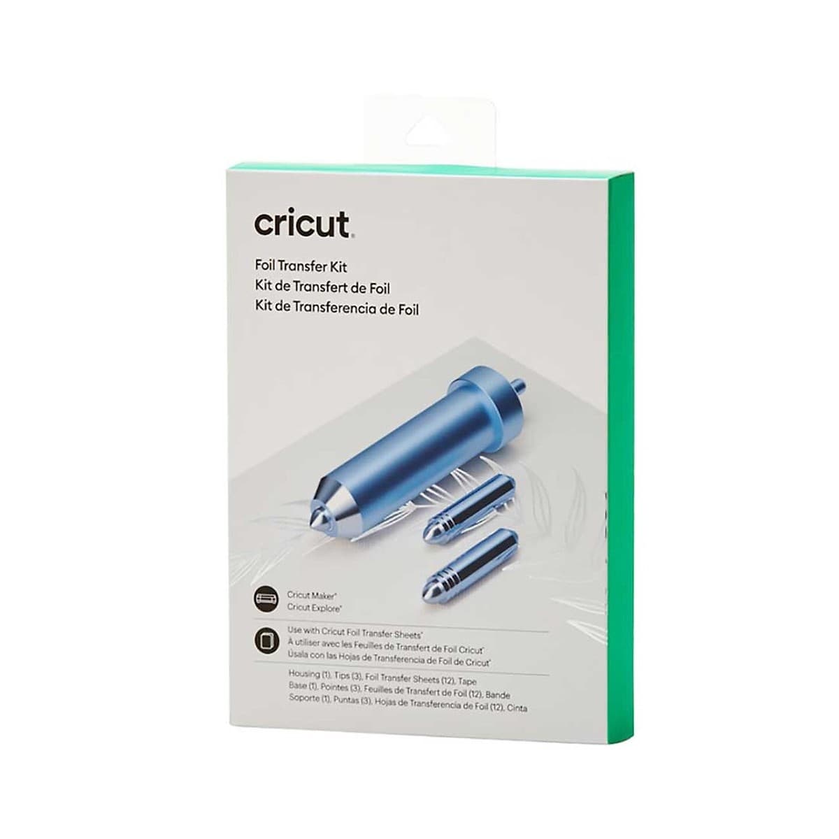 Cricut - Kit Para Foil Transfer - Incluye 12 Hojas