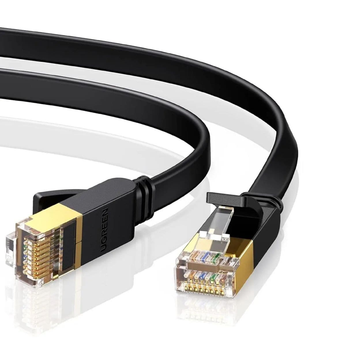 Cable Ugreen De Red Cat7 10gbps 20m Bk