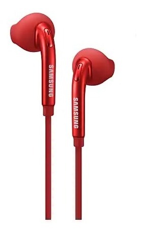 SAMUSNG HF STEREO IN EAR NEW DESIGN RED RETAIL EO-EG920BREGW