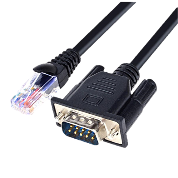 CABLE HUAWEI ROLLOVER DE CONSOLA (DB9-RJ45)