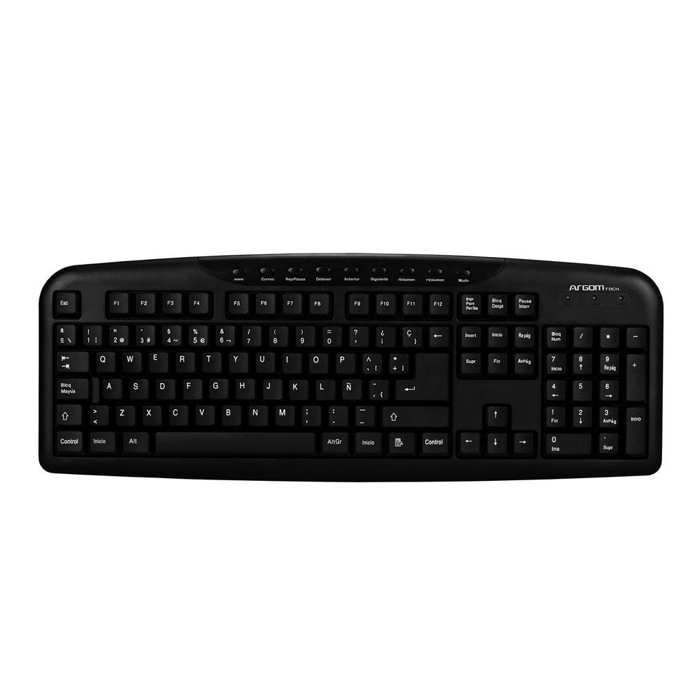 TECLADO ARGOM MULTIMEDIA