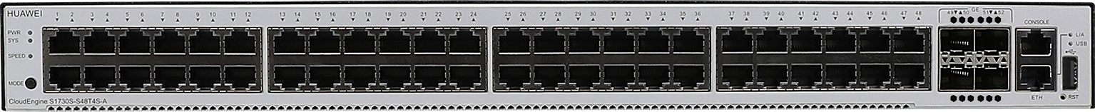 SWITCH HUAWEI CLOUDENGINE S1730S-S48T4S-A (48*GE, 4*GE SFP)