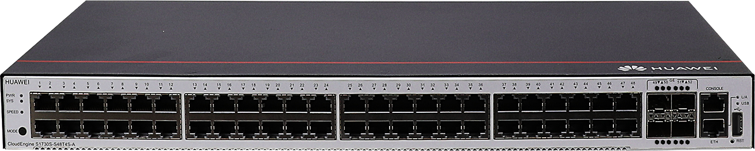 SWITCH HUAWEI CLOUDENGINE S1730S-S48T4S-A (48*GE, 4*GE SFP)