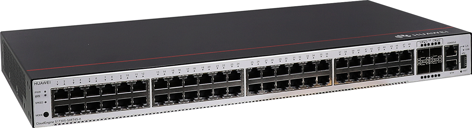 SWITCH HUAWEI CLOUDENGINE S1730S-S48T4S-A (48*GE, 4*GE SFP)