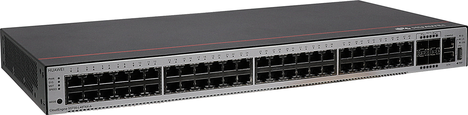 CLOUDENGINE S5735-L48T4X-A (48*GE, 4*GE SFP)