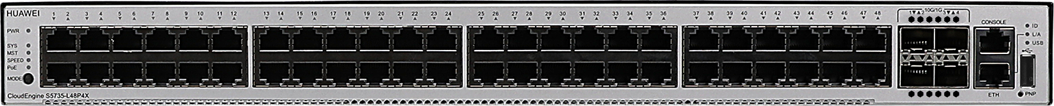 SWITCH POE+ HUAWEI CLOUDENGINE S5735-L48P4X-A 48*G/4*G/SFP