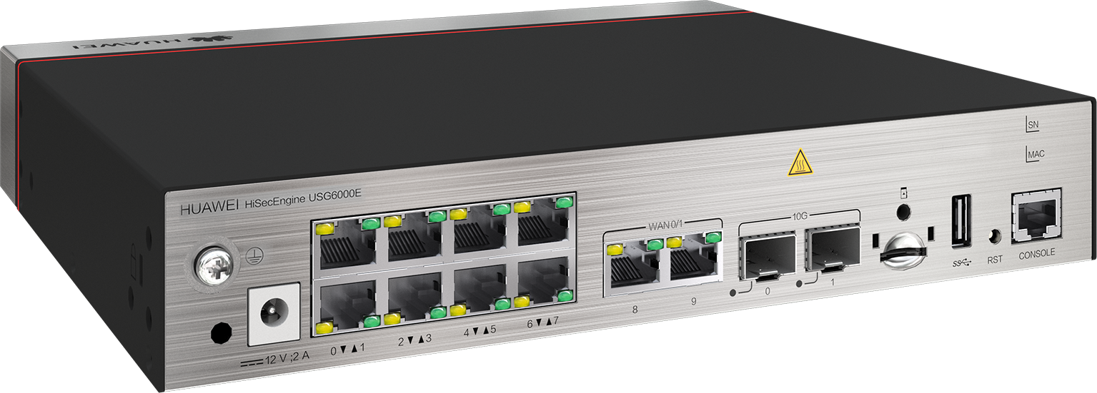 FIREWALL HUAWEI USG6530E 10*G RJ45 + 2*10G SFP+