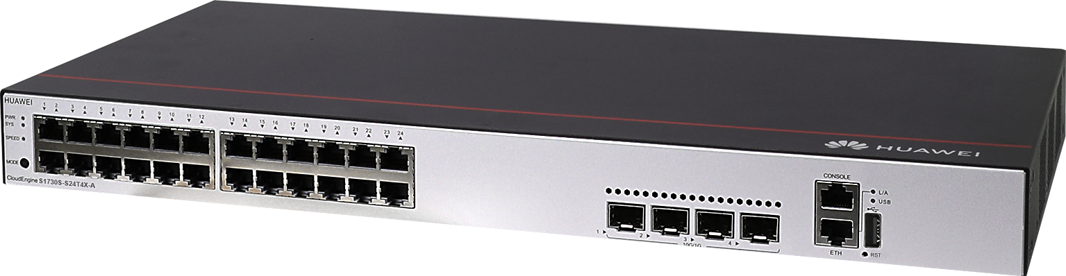 SWITCH HUAWEI CLOUDENGINE S1730S-S24T4X-A 24*G/4*10G/SFP+