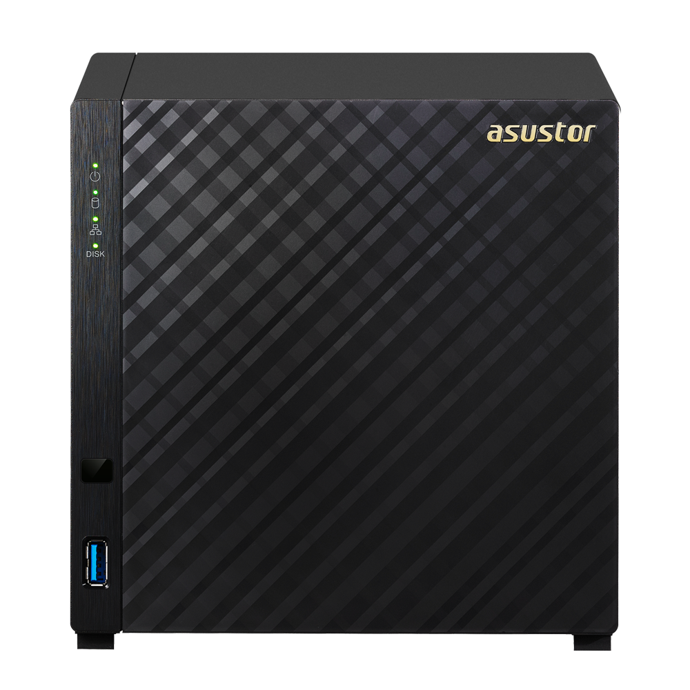 NAS ASUSTOR AS1004T 4BAY/MARVELL ARMADA DC/512MB