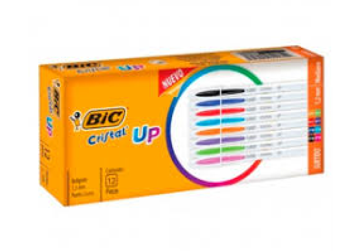 BOLIGRAFO CRISTAL UP BICOLOR 1.2 BOX X12U