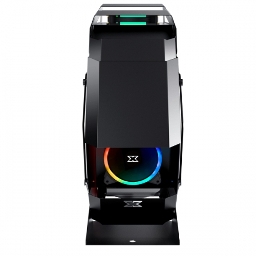 GABINETE XIGMATEK PERSEUS BLACK AND RED ATX 5 FAN RGB CON CO