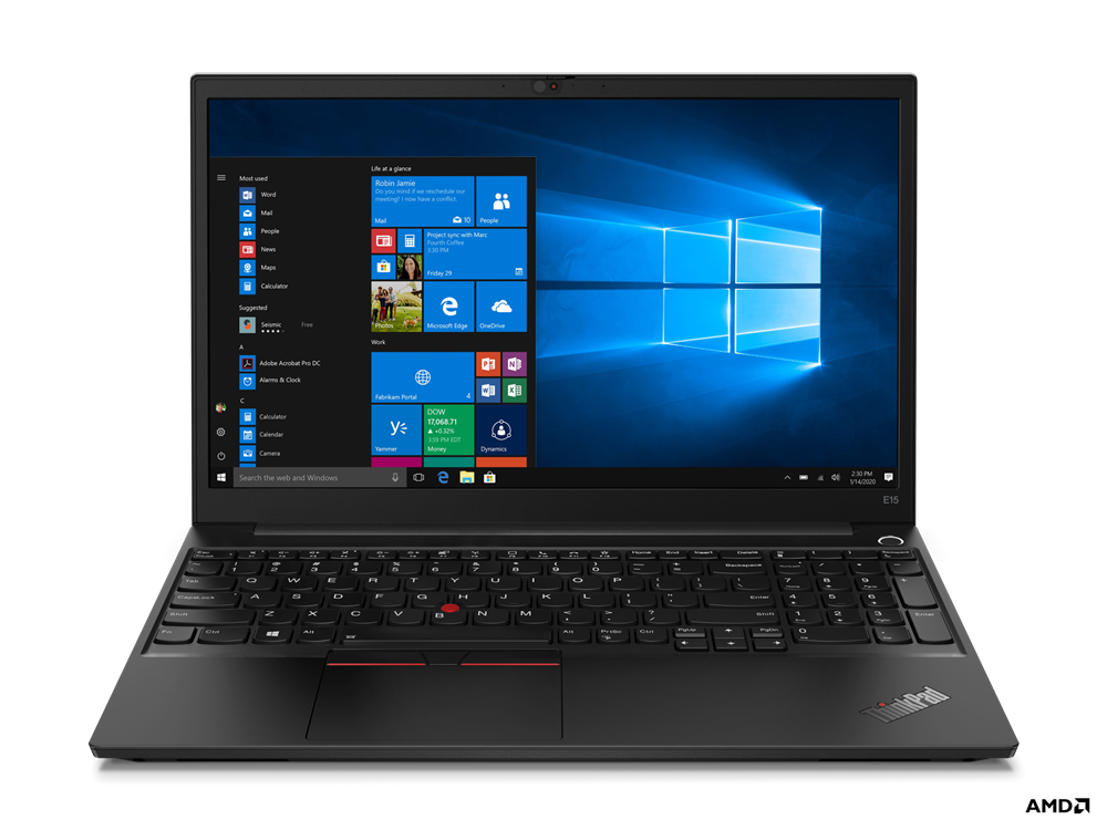 NOTEBOOK LENOVO THINKPAD E15 RYZEN 5/12GB/256GB/W10P/1YCI