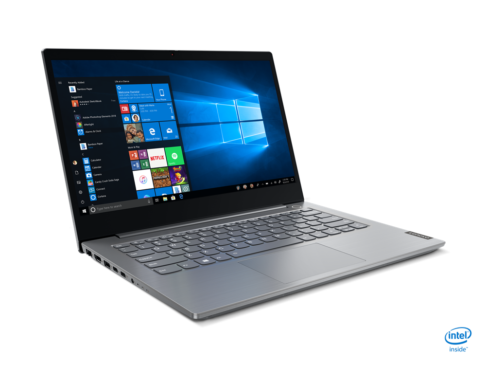 Notebook Lenovo ThinkBook 14-IIL I3 8GB 256GB W10P Gris