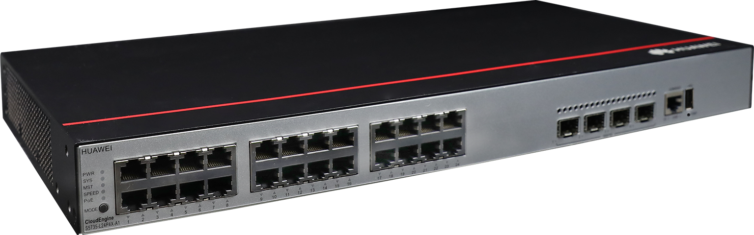 SWITCH L3 HUAWEI S5735-L24P4X-A1 24*G POE+ + 4*10G SFP+