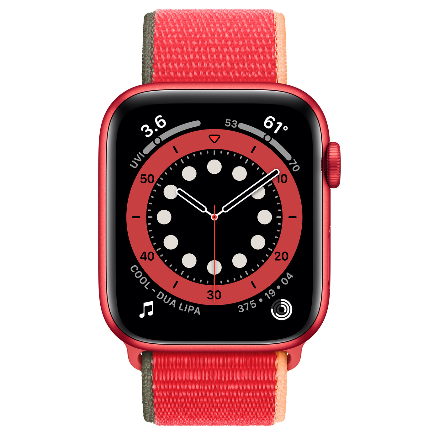 APPLE WATCH SERIES 6 GPS 44MM RED SPORT
